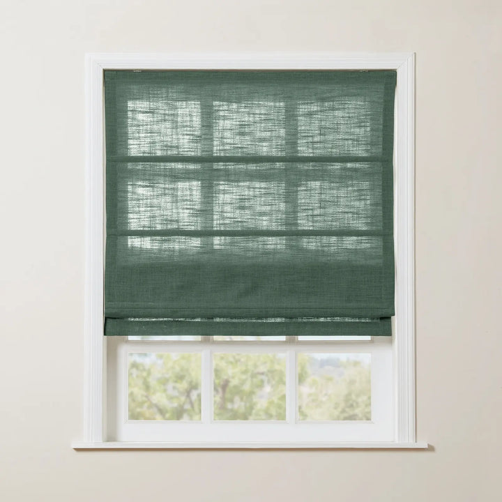 Bella Cotton Roman Shades & Blinds