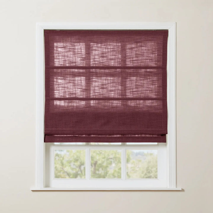 Maillard Velvet Roman Shades & Blinds