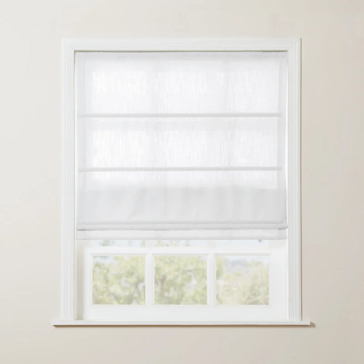 Kelly Linen Roman Shades & Blinds