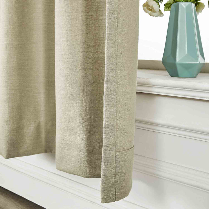 Bella Cotton Blend Curtains & Drapes Grommet