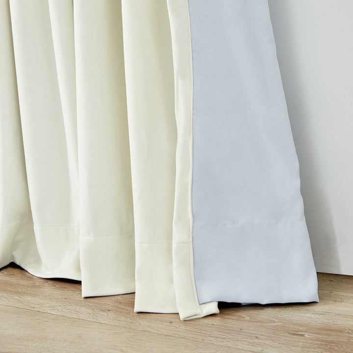 Maillard Velvet Curtains & Drapes Soft Top