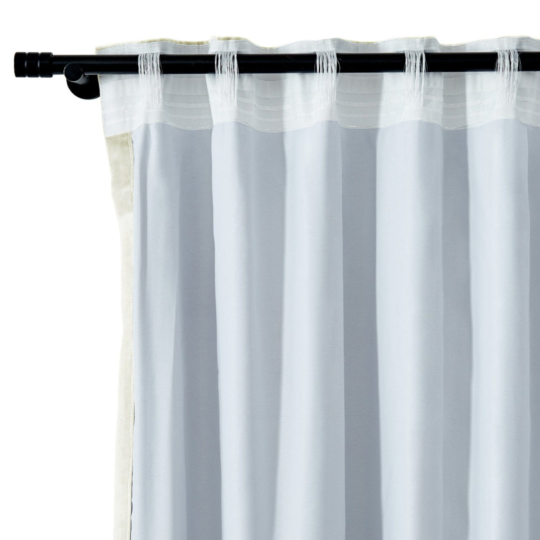 Maillard Velvet Curtains & Drapes Soft Top