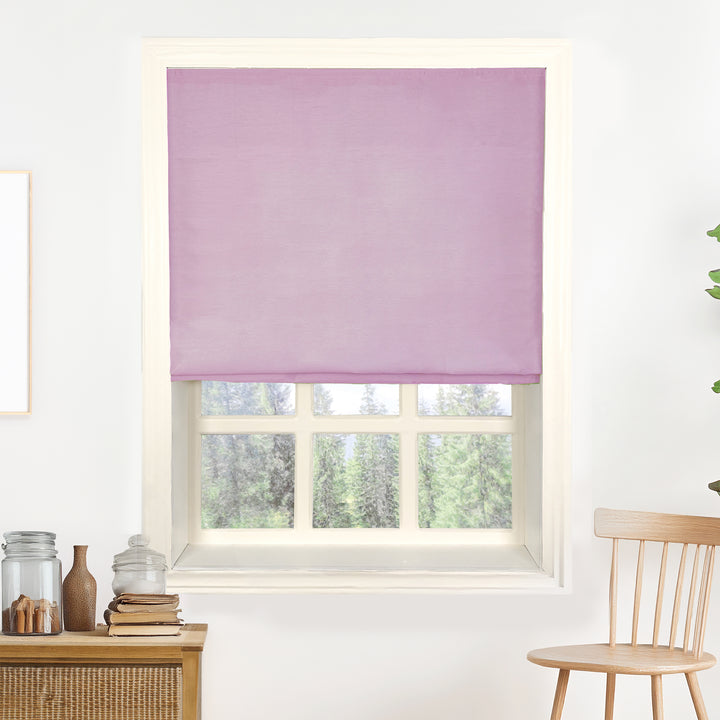 Rina Premium Silk Roman Shades & Blinds
