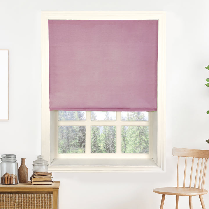 Rina Premium Silk Roman Shades & Blinds