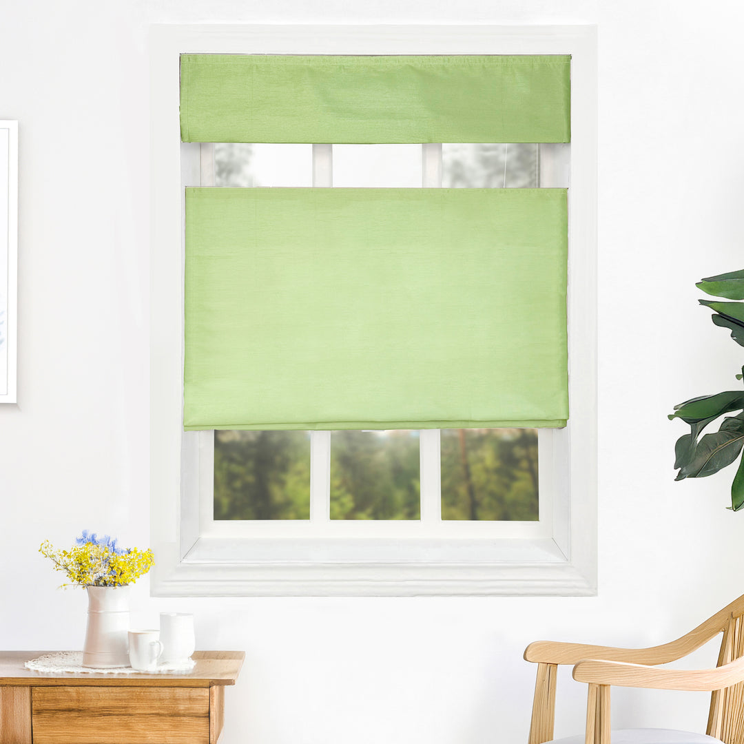 Rina Premium Silk Roman Shades & Blinds | Top Down Bottom Up