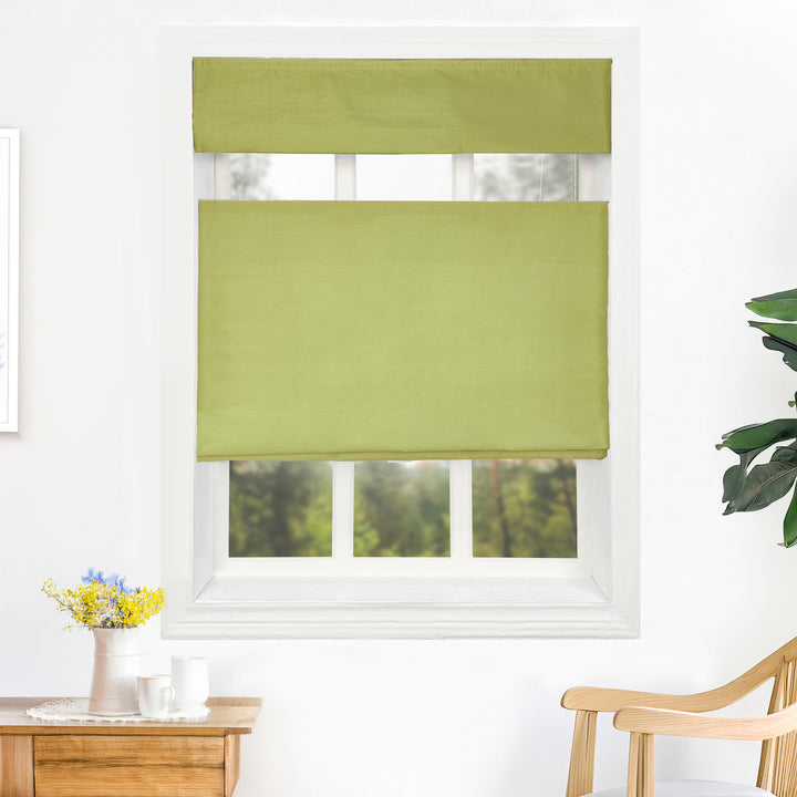 Rina Premium Silk Roman Shades & Blinds | Top Down Bottom Up