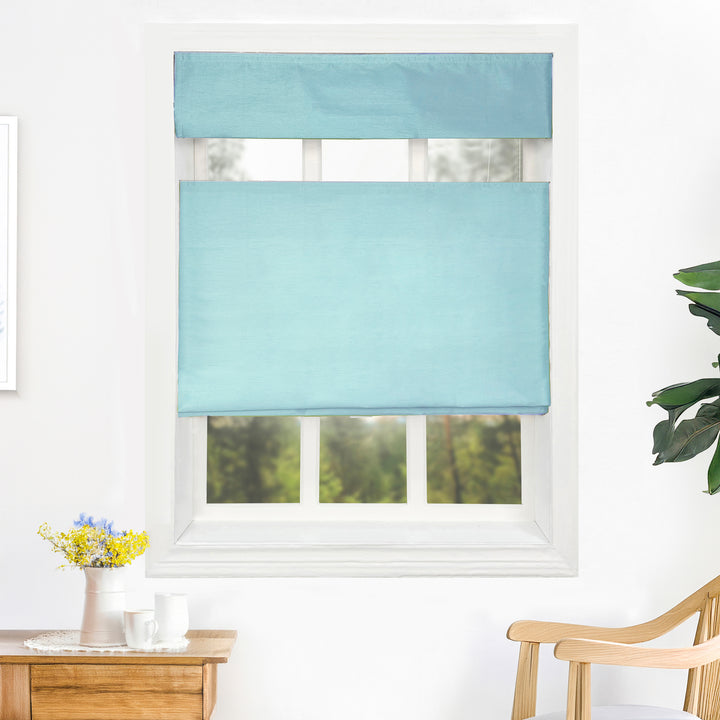 Rina Premium Silk Roman Shades & Blinds | Top Down Bottom Up
