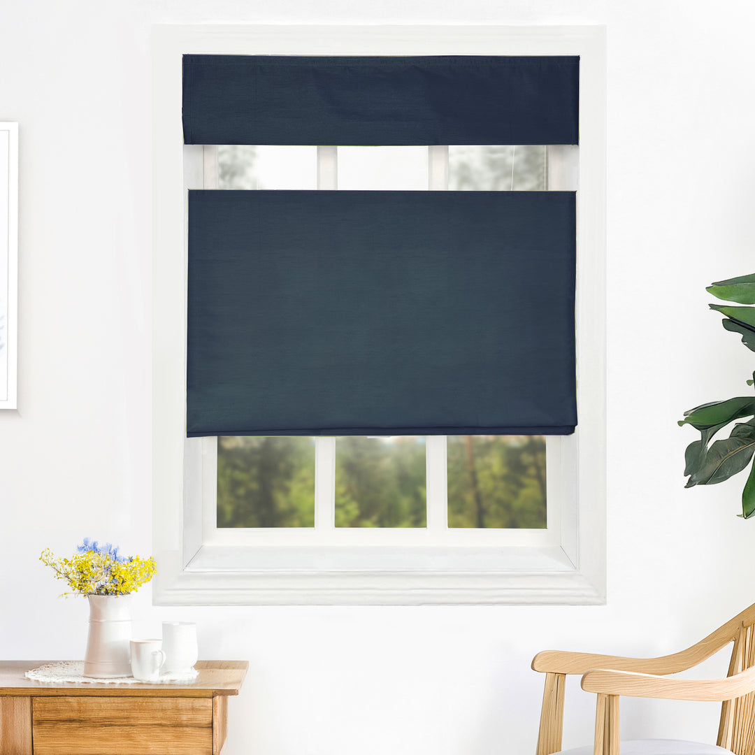 Rina Premium Silk Roman Shades & Blinds | Top Down Bottom Up