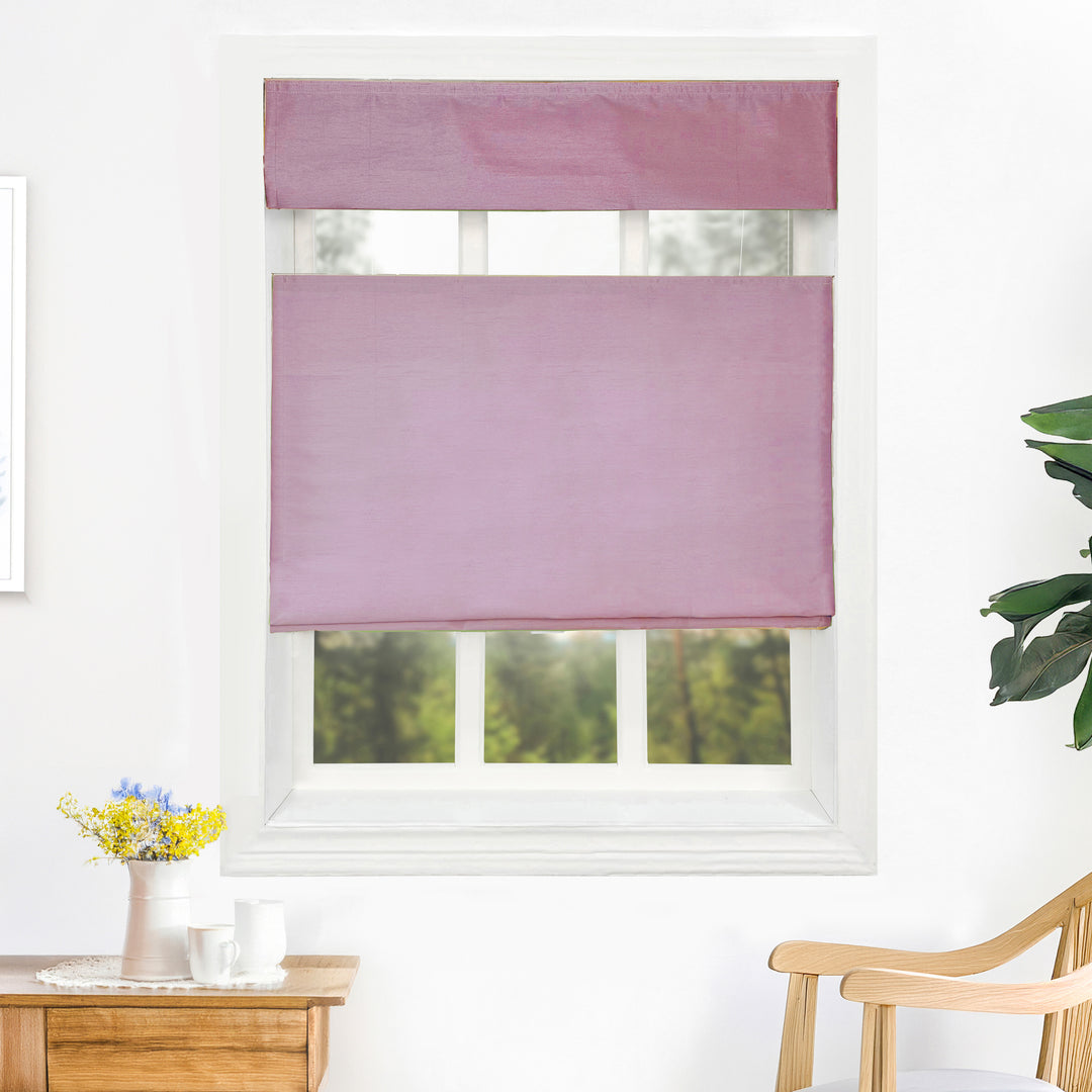 Rina Premium Silk Roman Shades & Blinds | Top Down Bottom Up