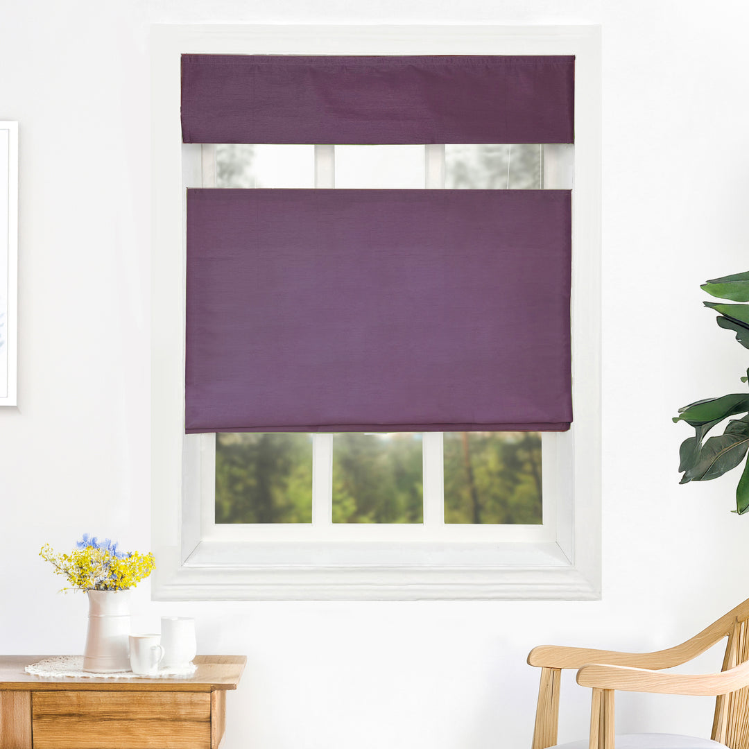 Rina Premium Silk Roman Shades & Blinds | Top Down Bottom Up