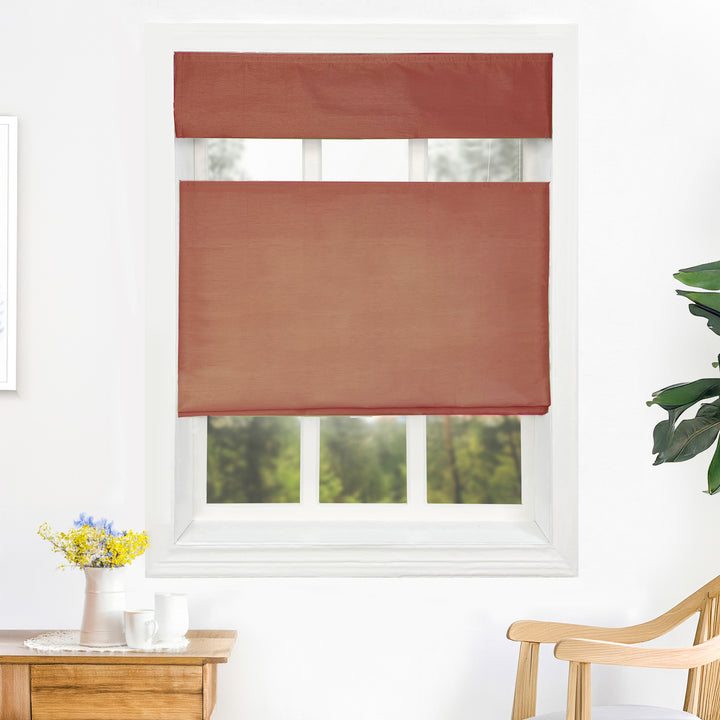 Rina Premium Silk Roman Shades & Blinds | Top Down Bottom Up