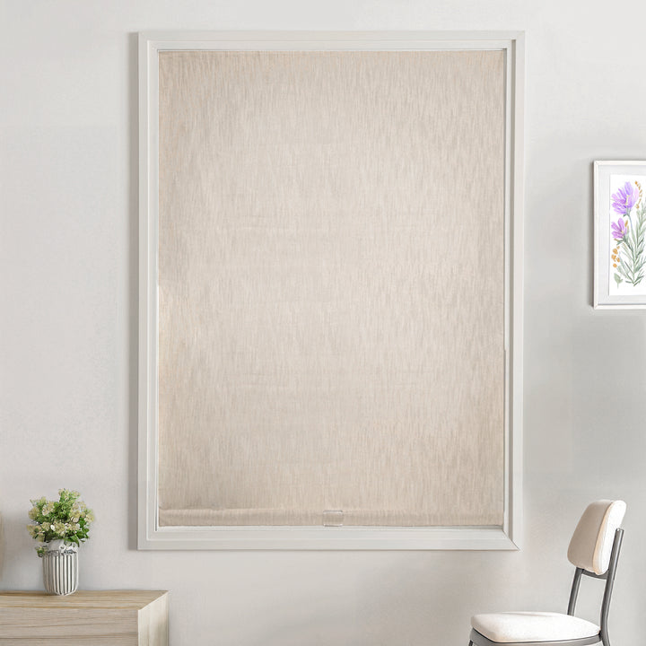 Cove Cotton Roman Shades & Blinds | Relaxed