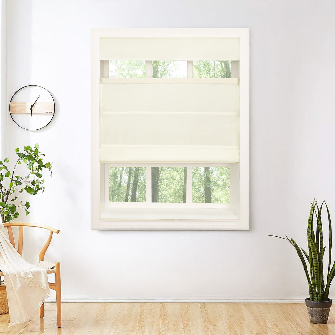 Lora Premium Silk Roman Shades & Blinds | Top Down Bottom Up
