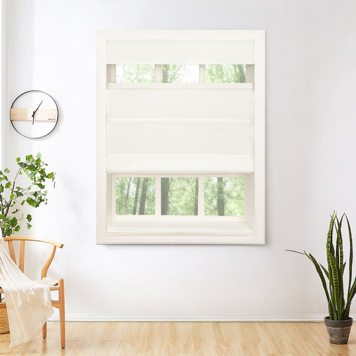Lora Premium Silk Roman Shades & Blinds | Top Down Bottom Up