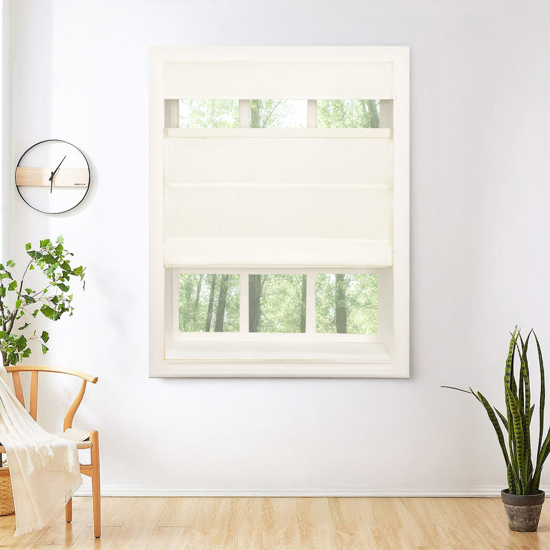 Lora Premium Silk Roman Shades & Blinds | Top Down Bottom Up