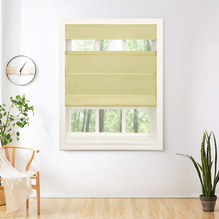 Lora Premium Silk Roman Shades & Blinds | Top Down Bottom Up