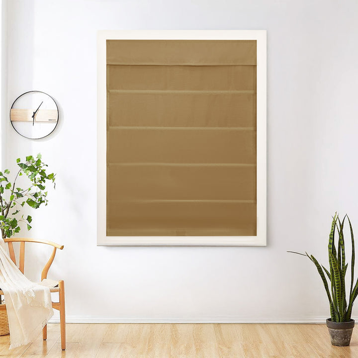 Lora Premium Silk Roman Shades & Blinds