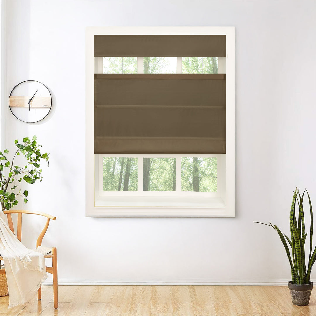 Lora Premium Silk Roman Shades & Blinds | Top Down Bottom Up