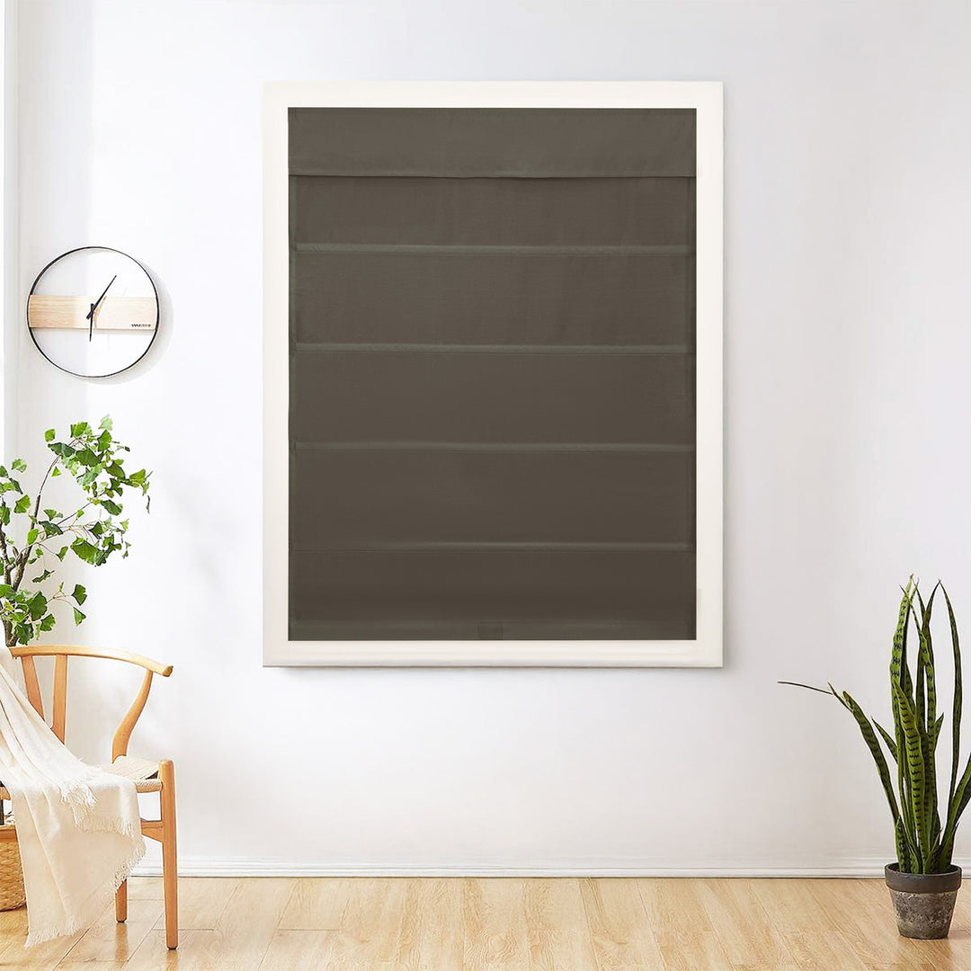 Lora Premium Silk Roman Shades & Blinds