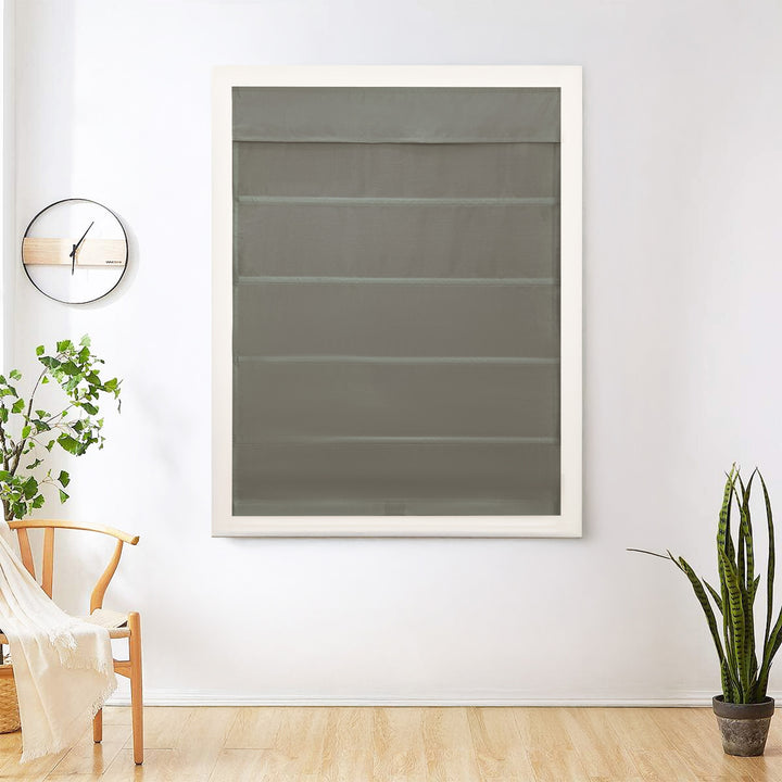 Lora Premium Silk Roman Shades & Blinds