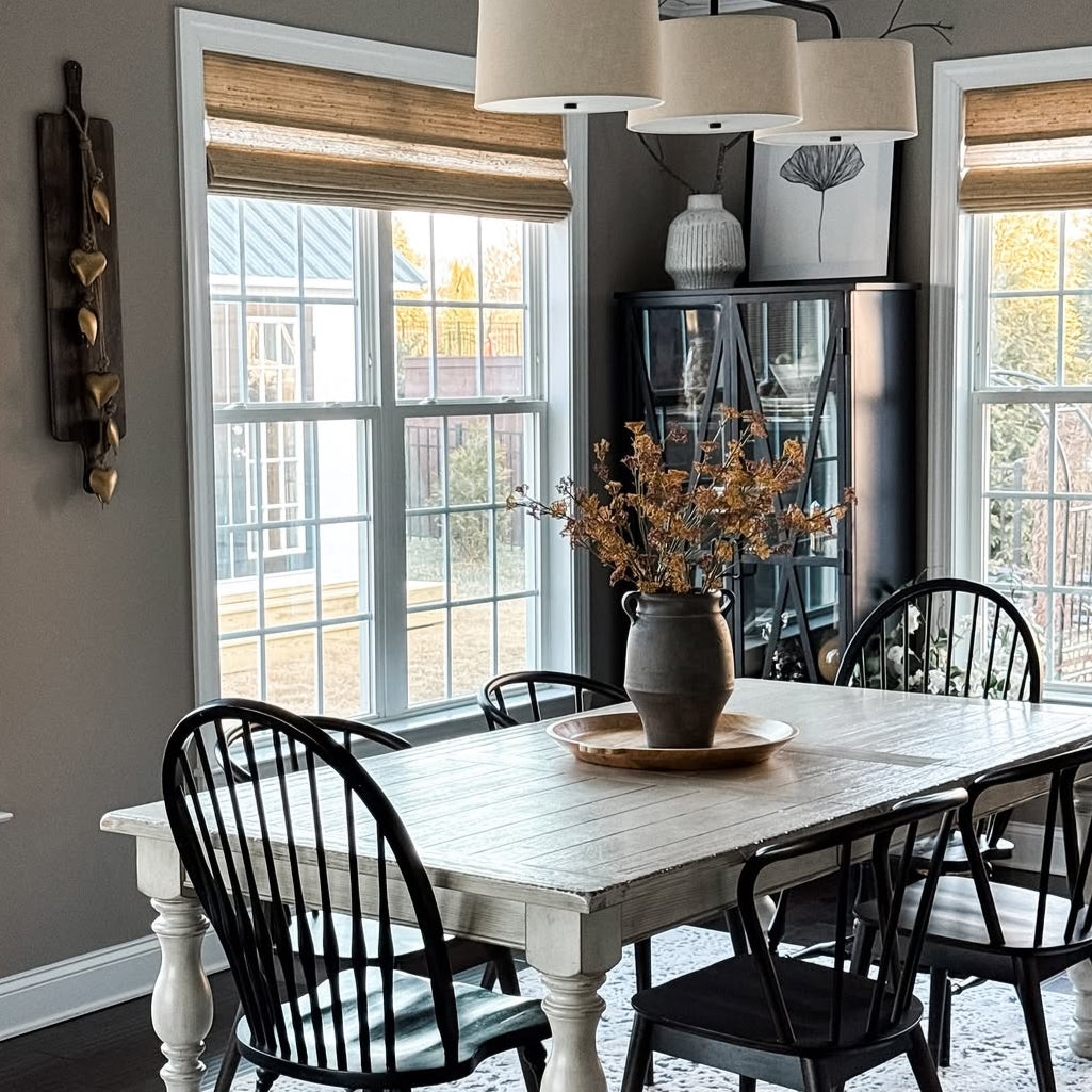 Ramie Woven Bamboo Blinds & Shades | Beige