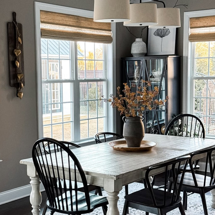 Ramie Woven Bamboo Blinds & Shades | Beige