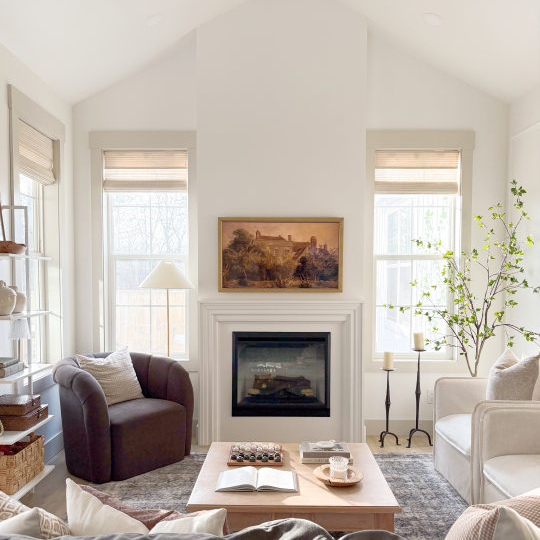 Ramie Woven Bamboo Blinds & Shades | Marble White