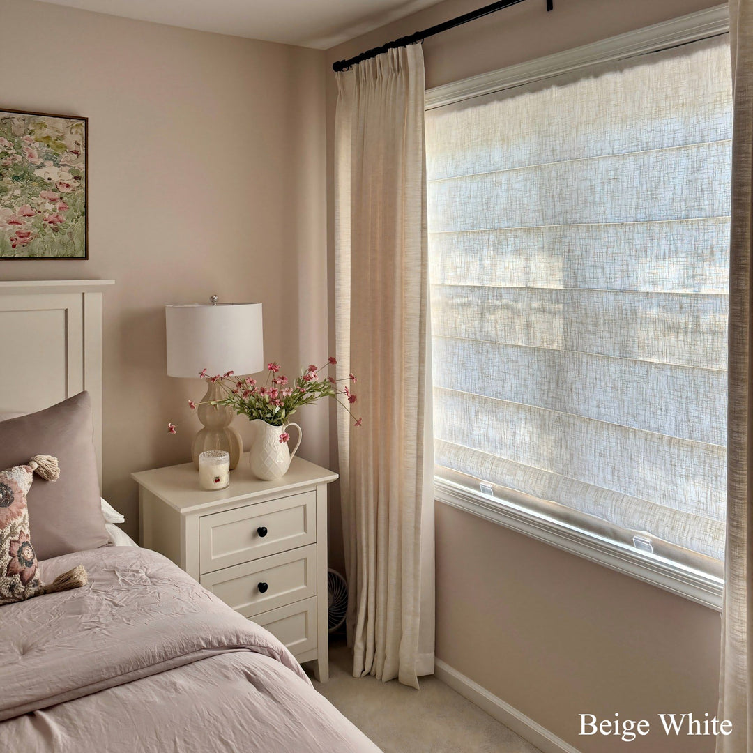 Lily Linen Curtains & Drapes Pleated
