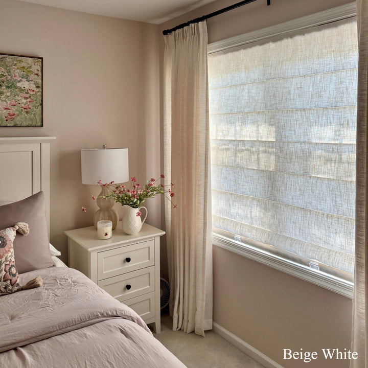 Lily Linen Curtains & Drapes Pleated