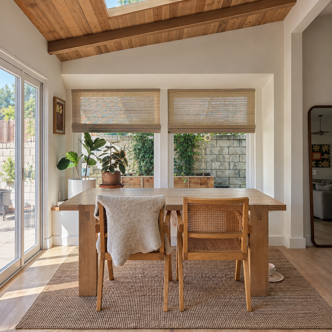 Ramie Woven Bamboo Blinds & Shades | Coconut