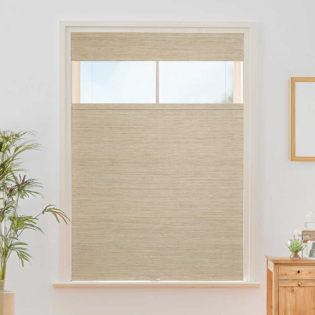 Willow Bamboo Blinds & Shades Top Down Bottom Up |Buff