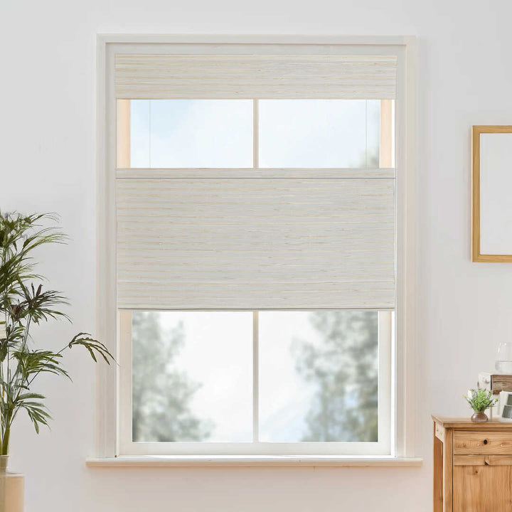 Willow Bamboo Blinds & Shades Top Down Bottom Up |Cream