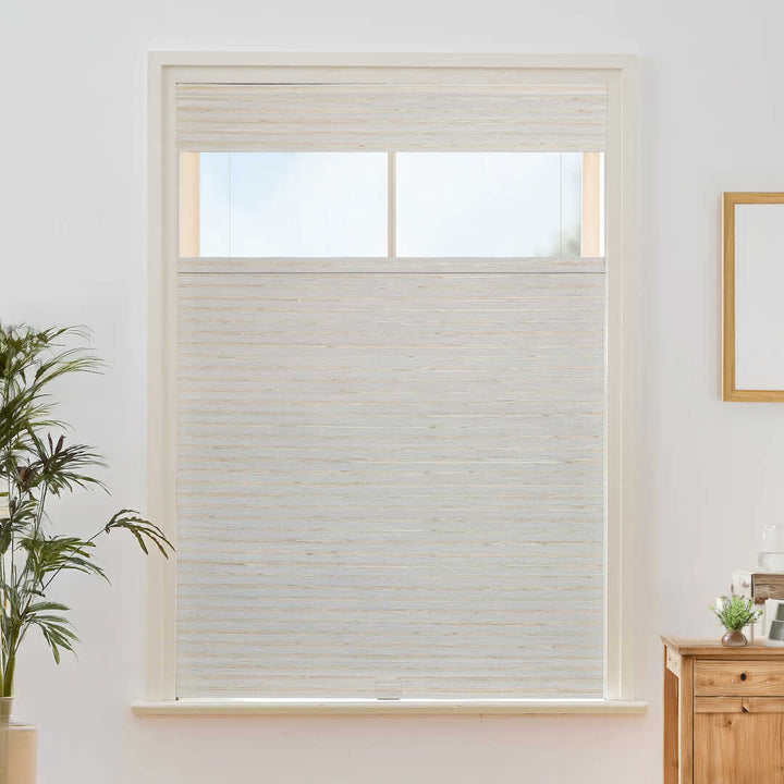Willow Bamboo Blinds & Shades Top Down Bottom Up |Cream