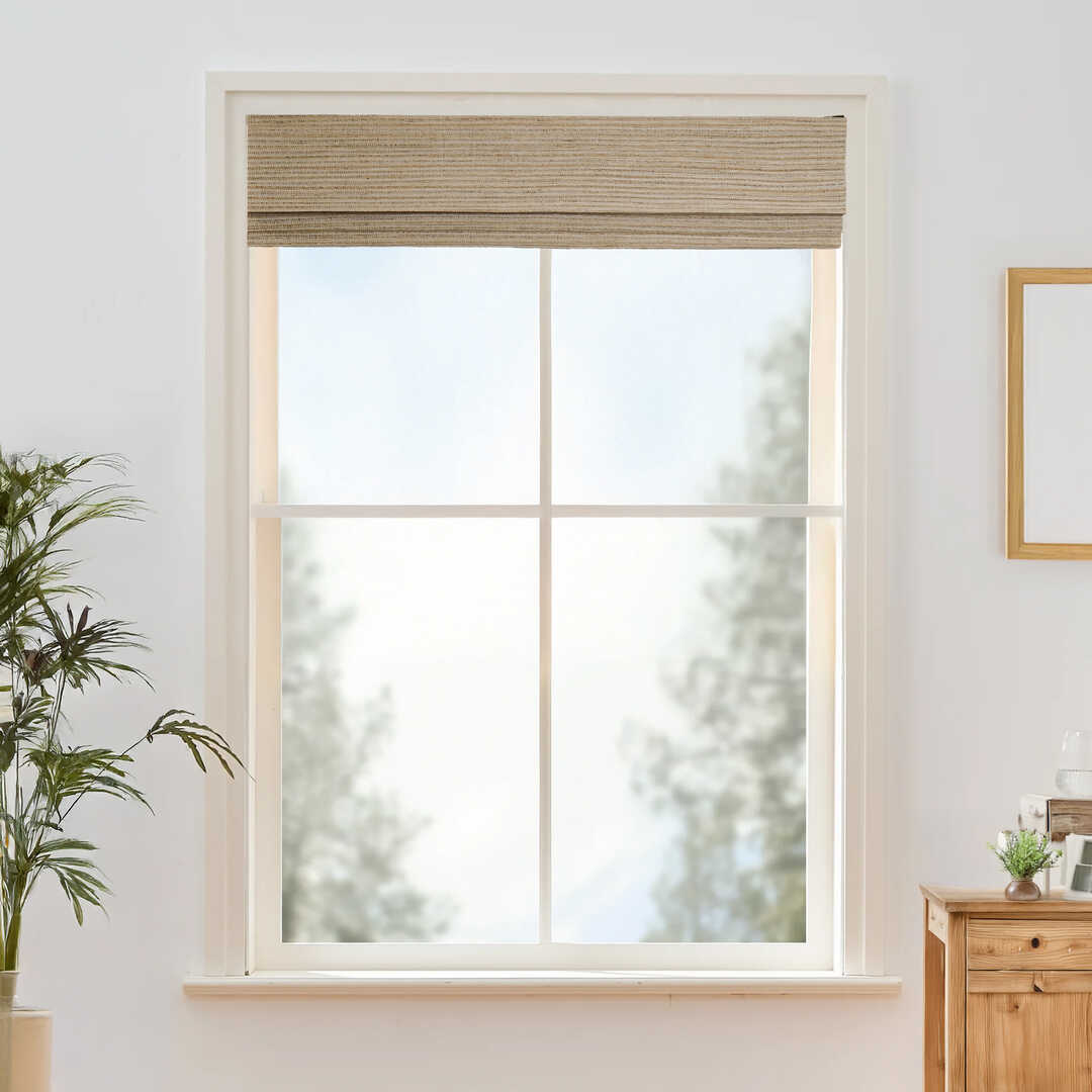 Willow Bamboo Blinds & Shades Top Down Bottom Up |Flax