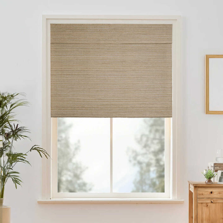Willow Bamboo Blinds & Shades Top Down Bottom Up |Flax