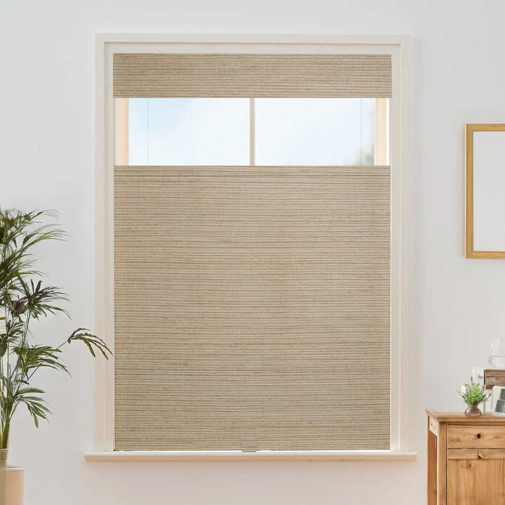 Willow Bamboo Blinds & Shades Top Down Bottom Up |Flax