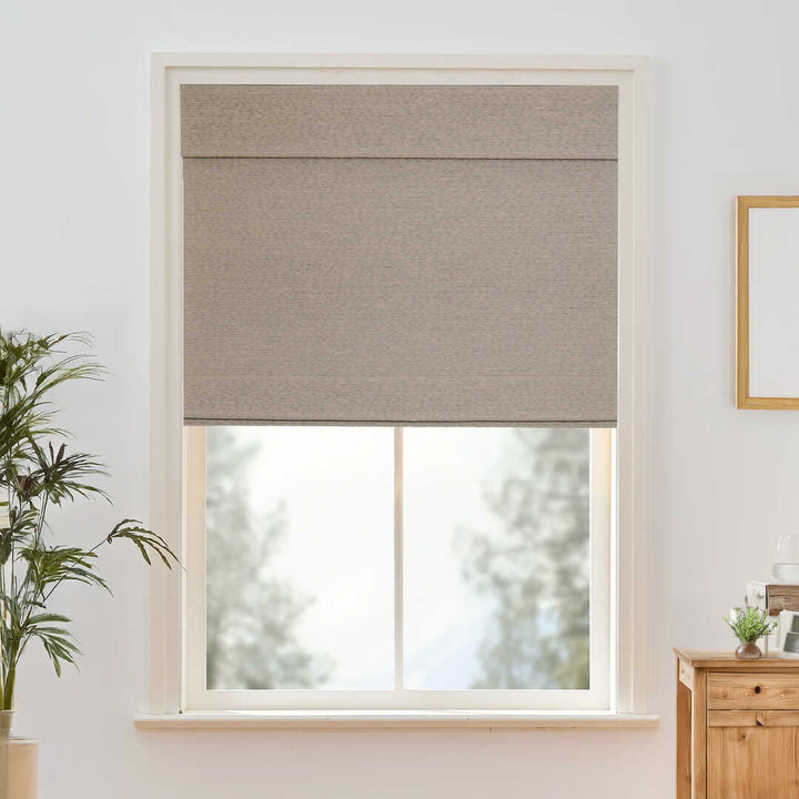 Willow Bamboo Blinds & Shades Top Down Bottom Up | Gray Green