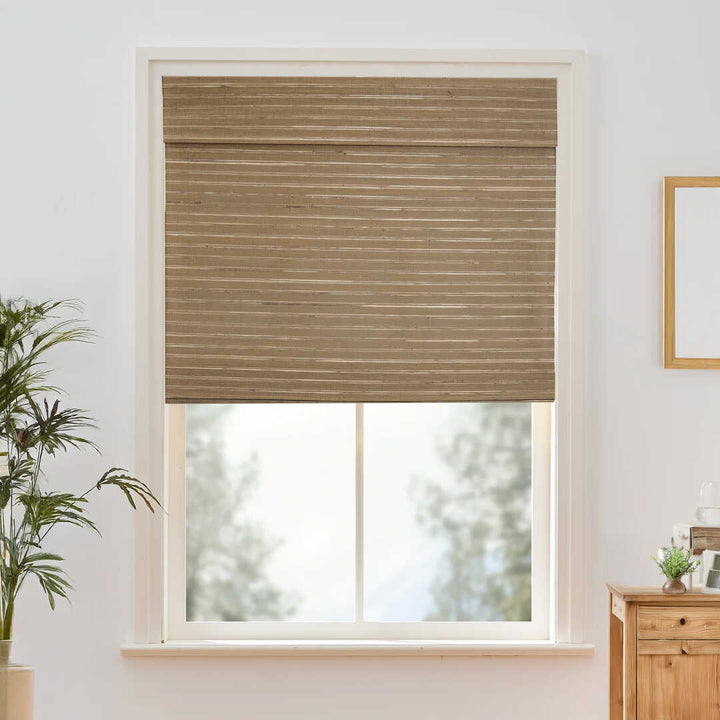 Willow Bamboo Blinds & Shades Top Down Bottom Up |Light Brown