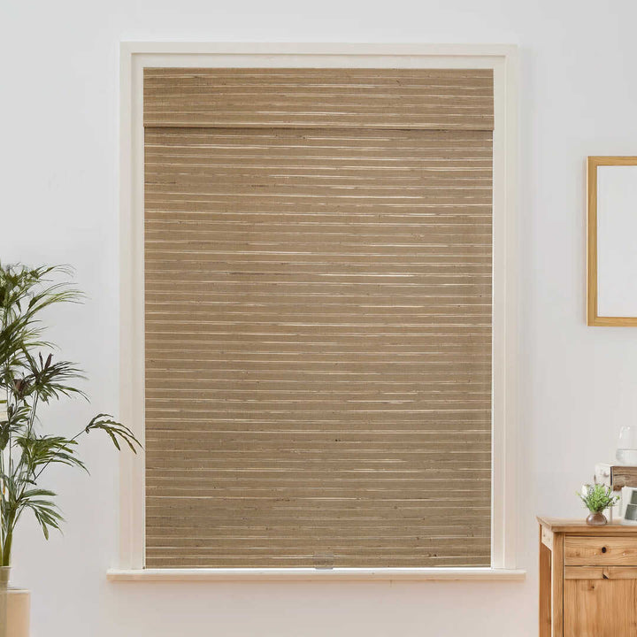 Willow Bamboo Blinds & Shades Top Down Bottom Up |Light Brown