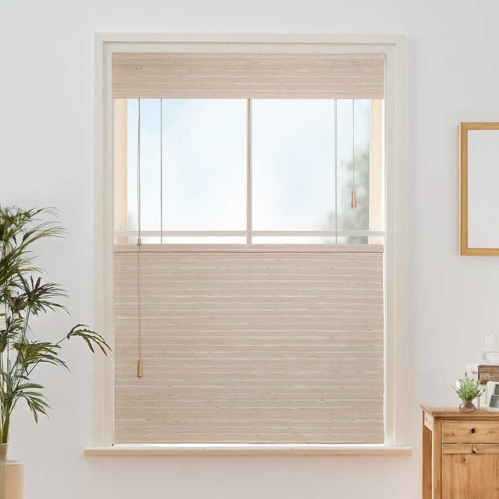 Willow Bamboo Blinds & Shades Top Down Bottom Up |Oat