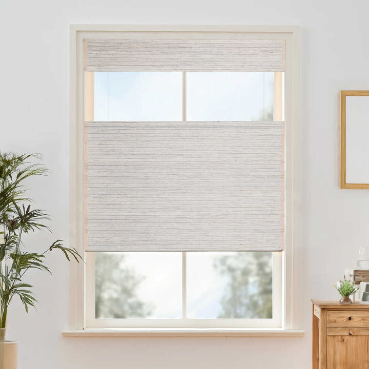 Willow Bamboo Blinds & Shades Top Down Bottom Up |Sand