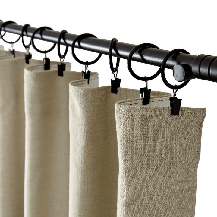 Bella Cotton Blend Curtains & Drapes Soft Top