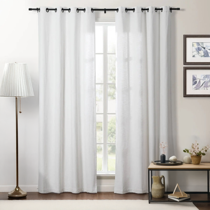 Cove Cotton Blend Curtains & Drapes Grommet