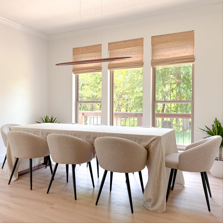 Ramie Woven Bamboo Blinds & Shades | Beige
