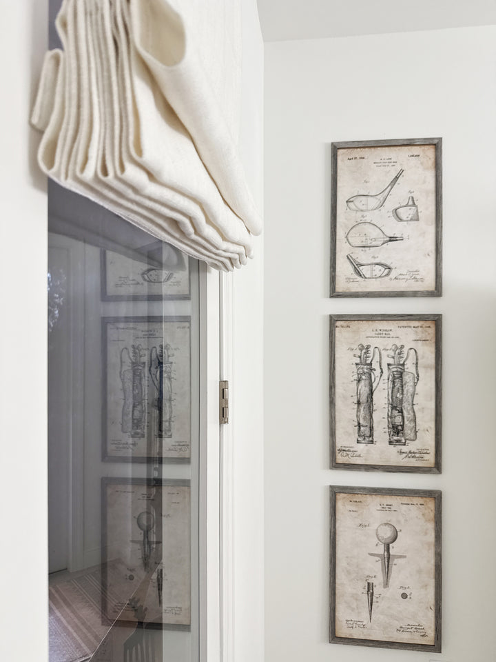 Kelly Linen Roman Shades & Blinds for French Door