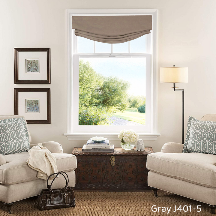 Jenna Linen Roman Shades & Blinds | Relaxed