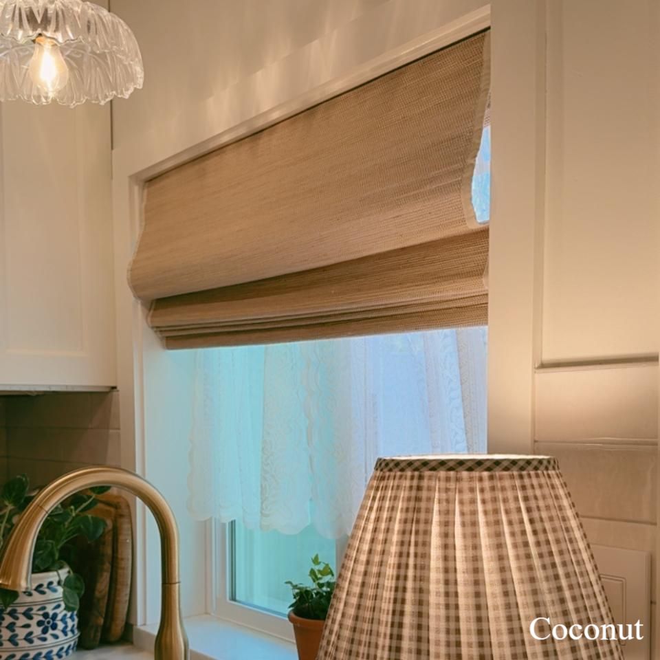 Ramie Woven Bamboo Blinds & Shades | French Door