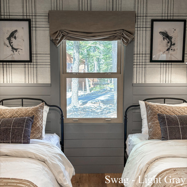 Jenna Linen Roman Shades & Blinds