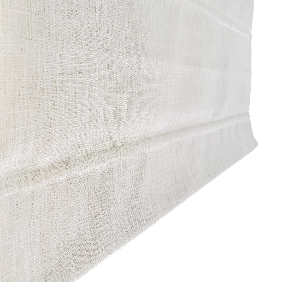 Lily Linen Blackout Roman Shades & Blinds