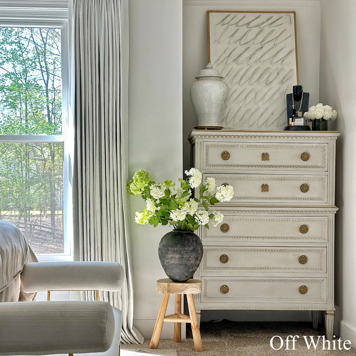 Belgian Flax Linen Curtains & Drapes Pleated
